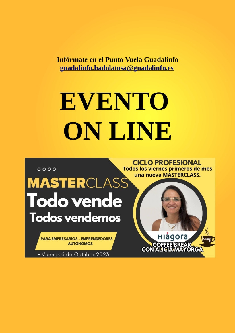 MASTER CLASS VENTAS