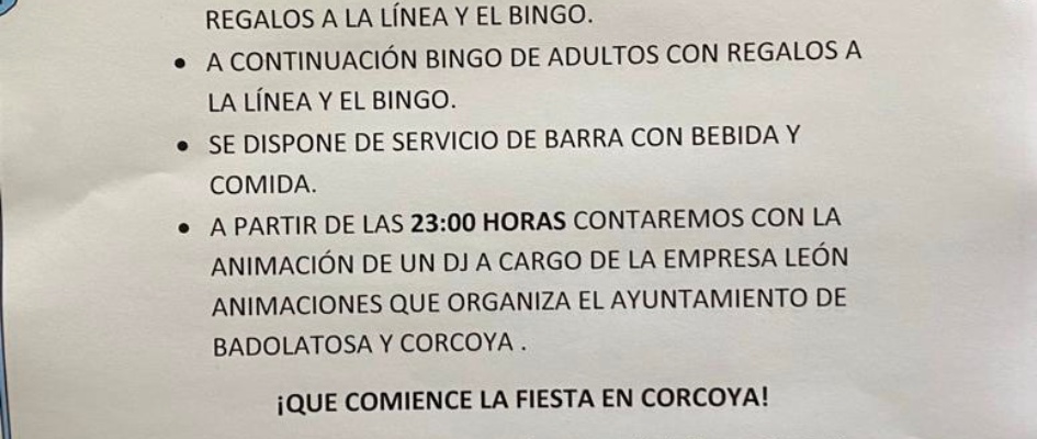 actividades pre-cotillon corcoyaç