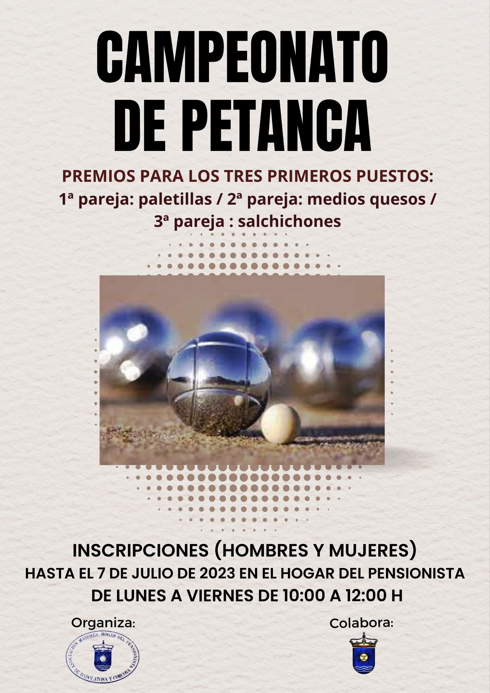 campeonato de petanca