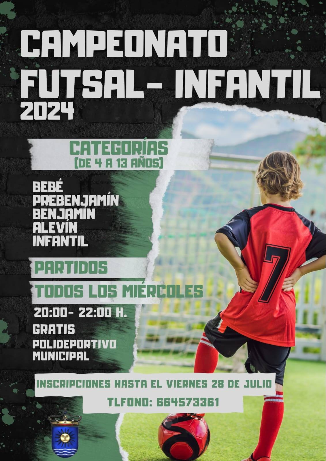 campeonato futsal infantil