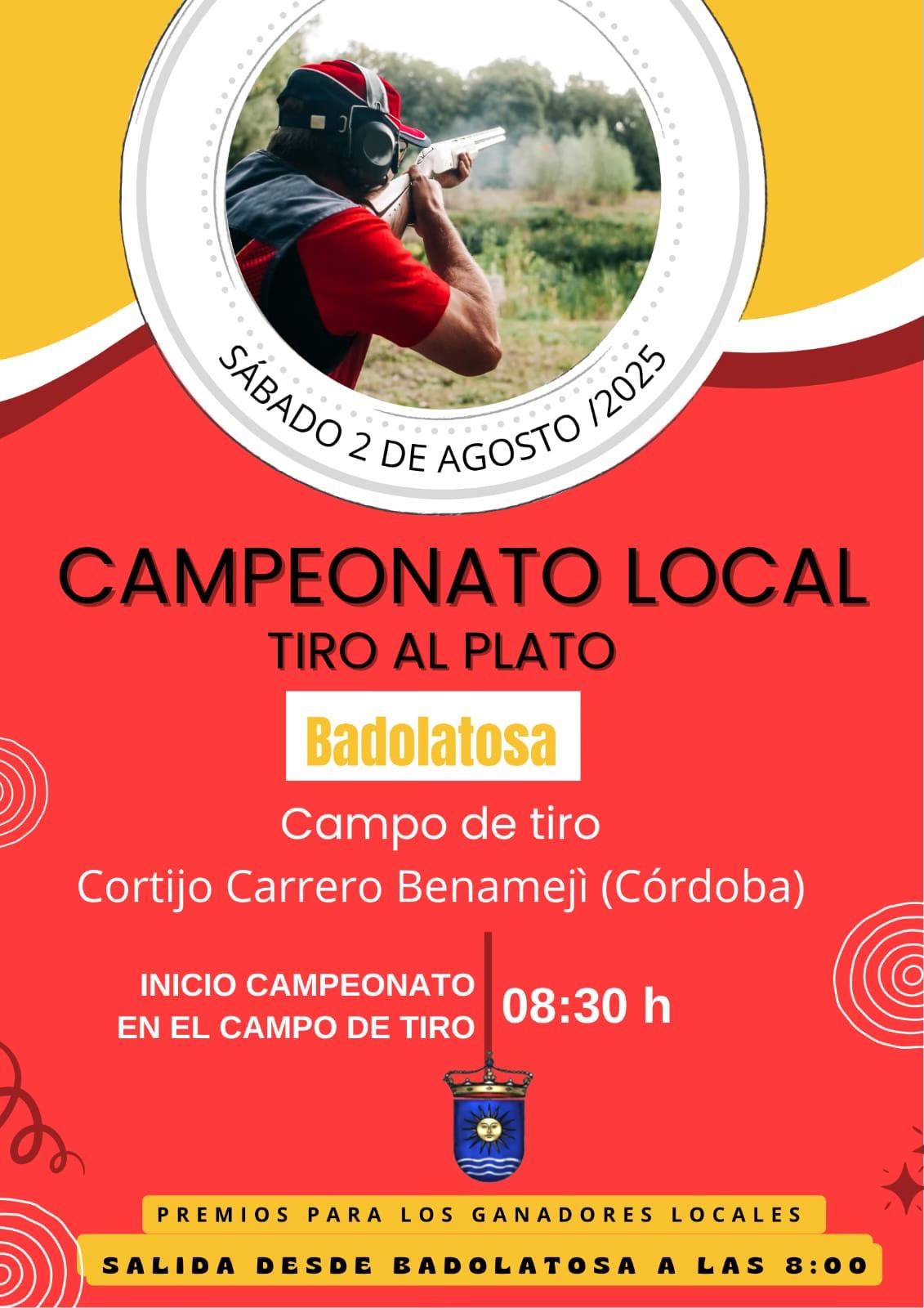 camponato tiro local 2 agosto