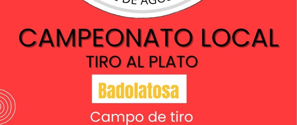 camponato tiro local 2 agosto