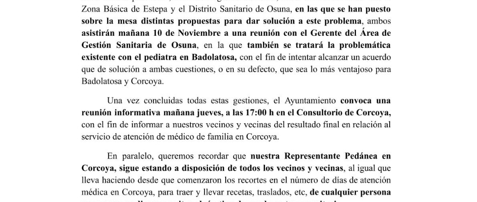 comunicado 9 noviembre