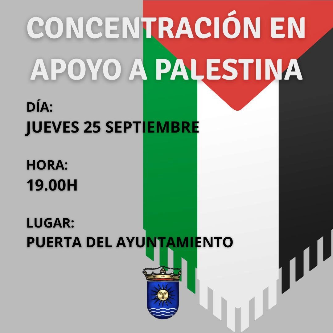 concentracion apoyo palestina 25 sep