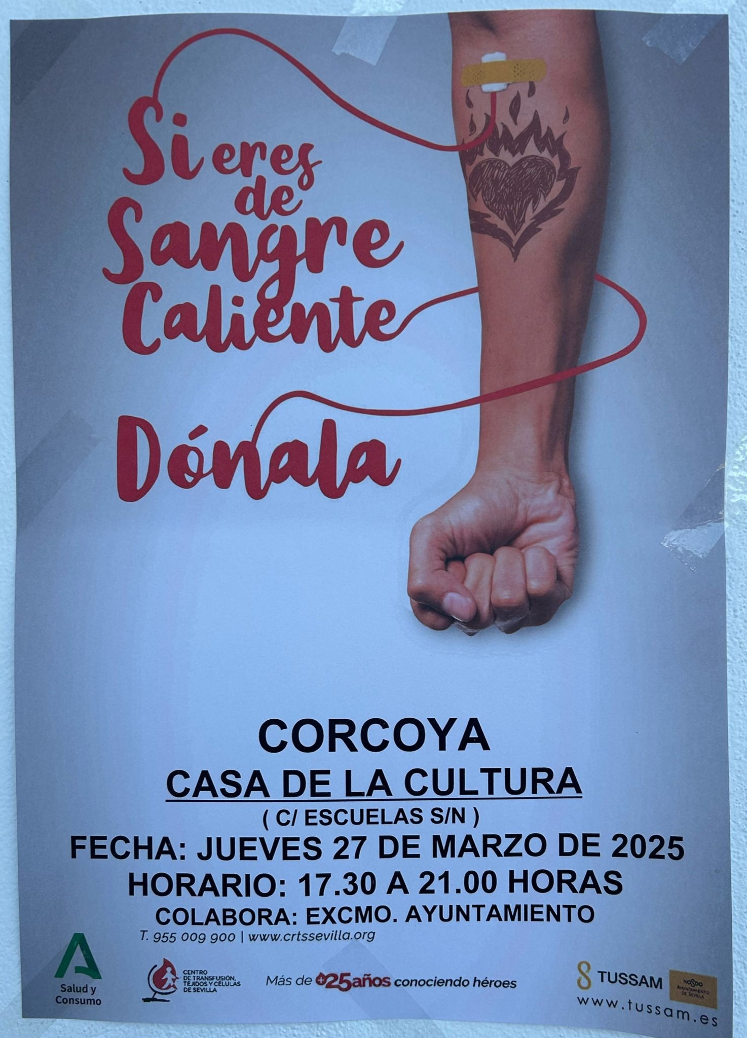 donacion sangre corcoya