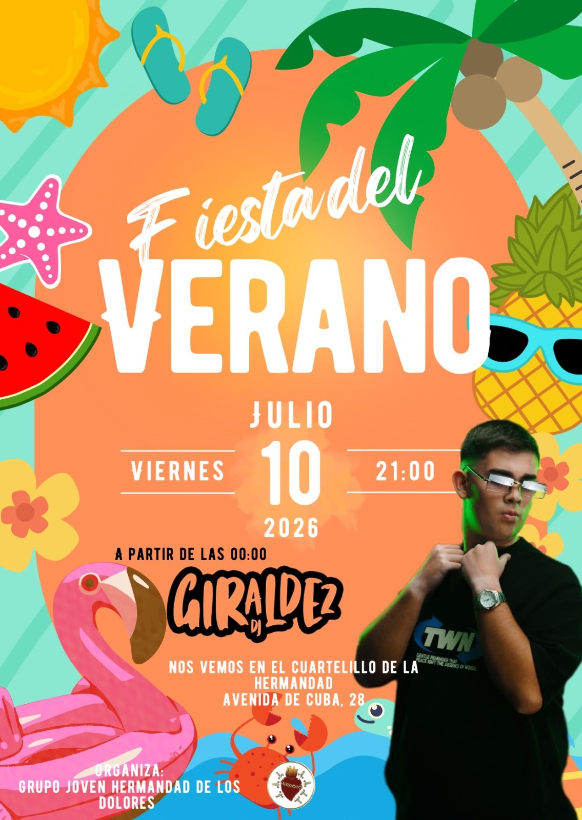 fiesta verano hermandad dolores y santo entierro