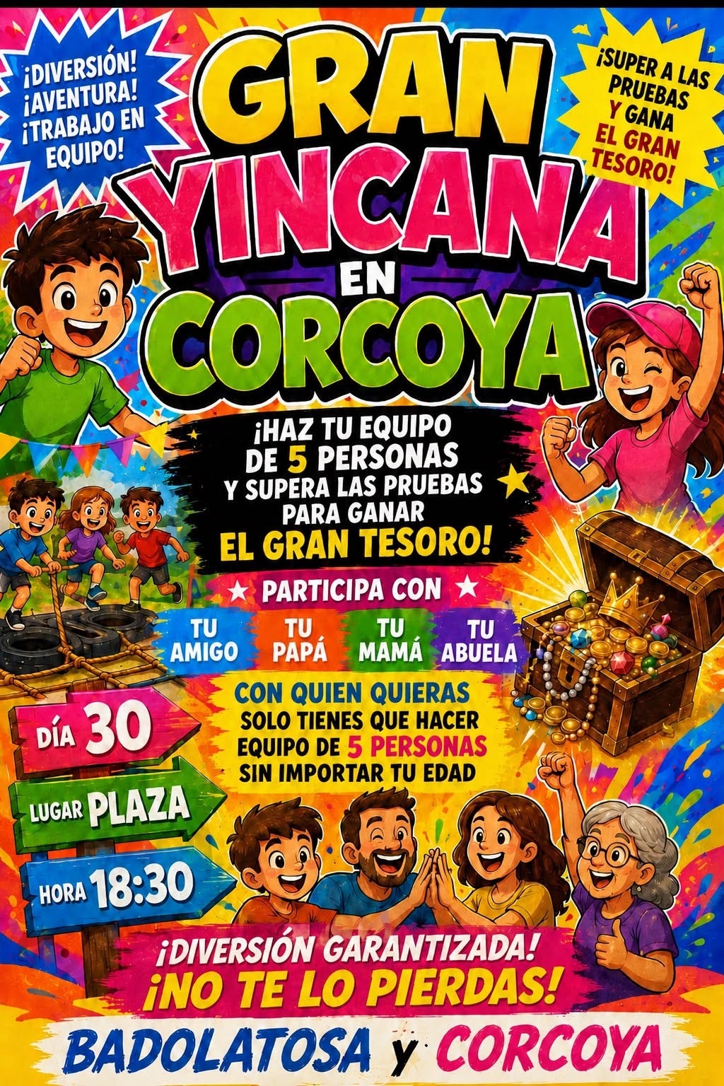 gran yincana corcoya