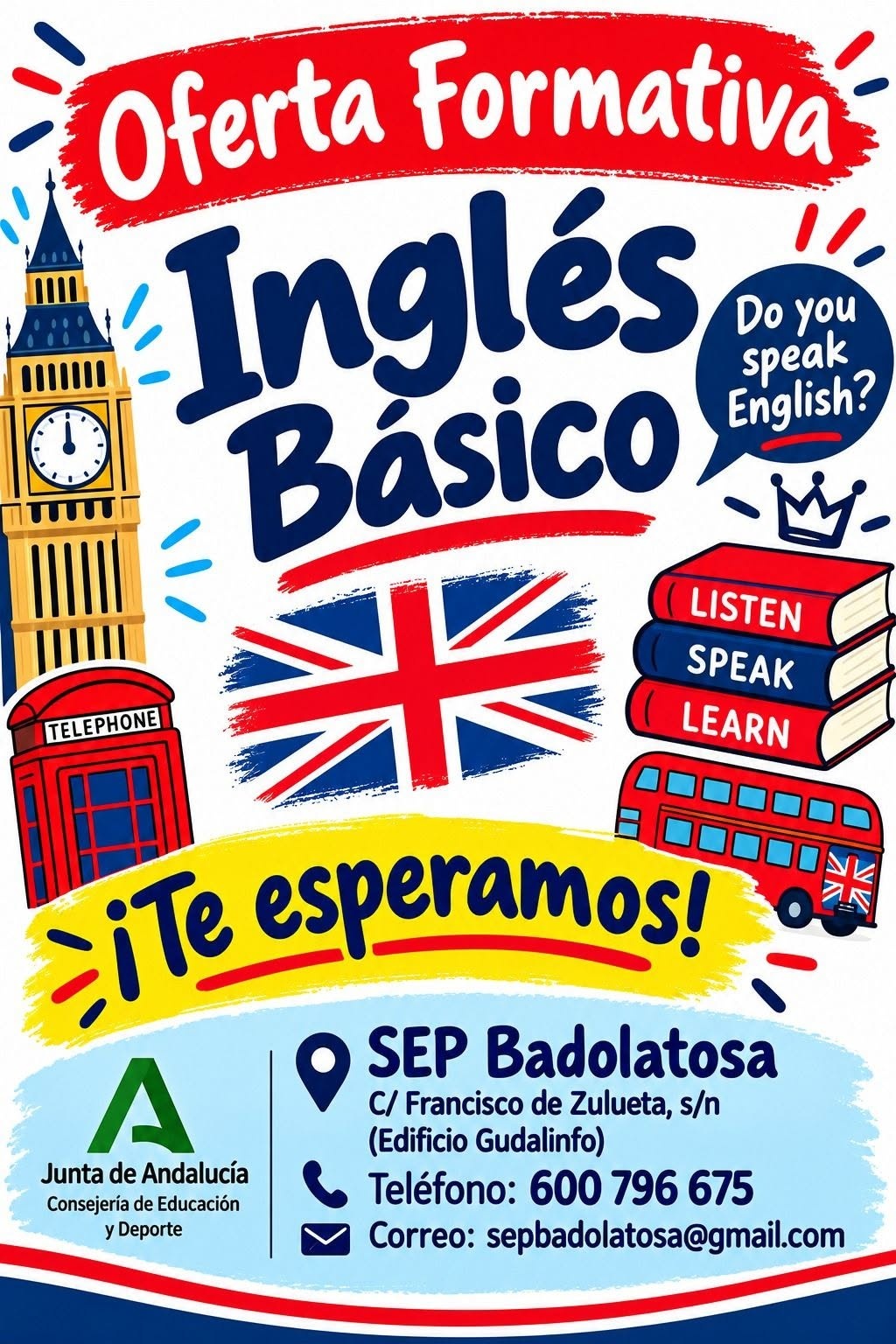 ingles basico sep badolatosa