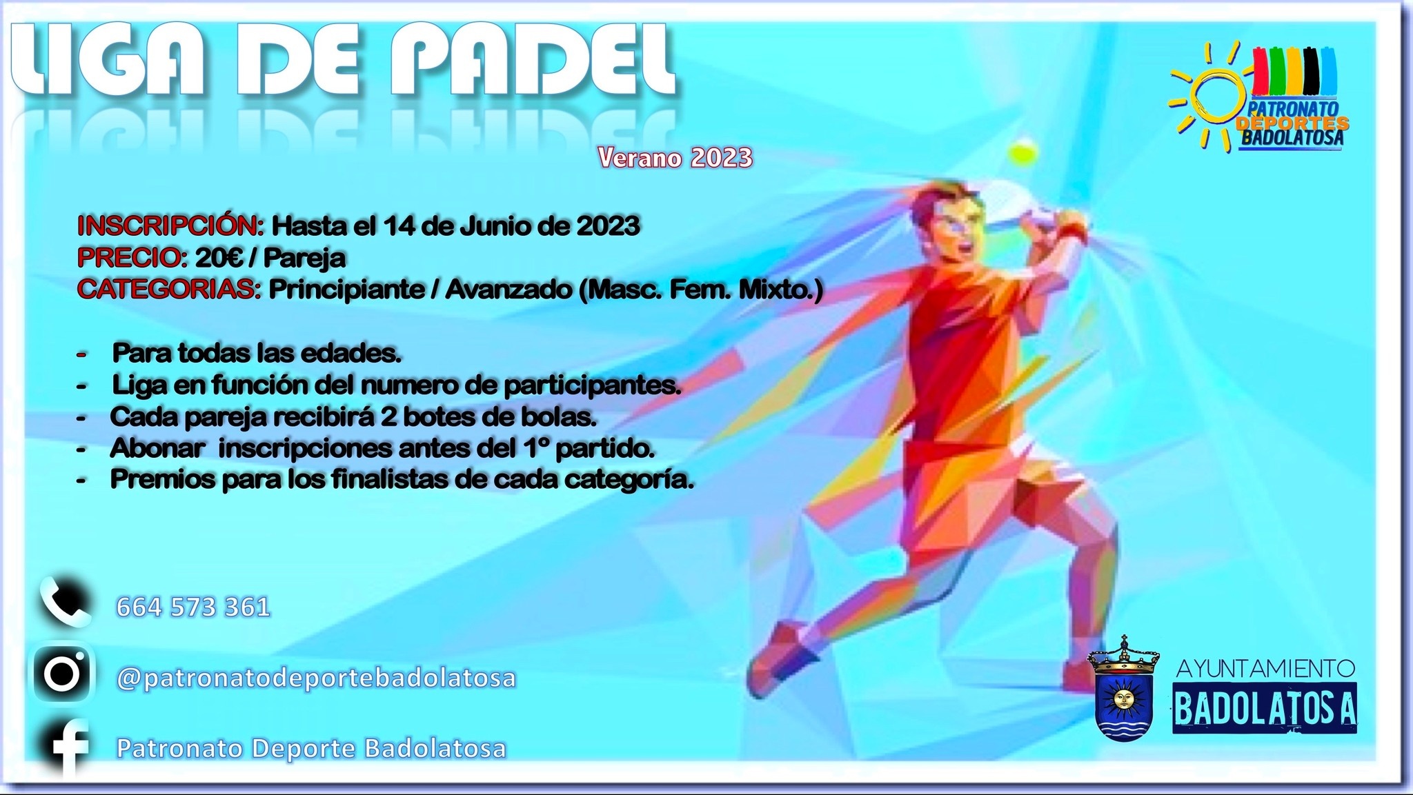 liga padel verano 2023