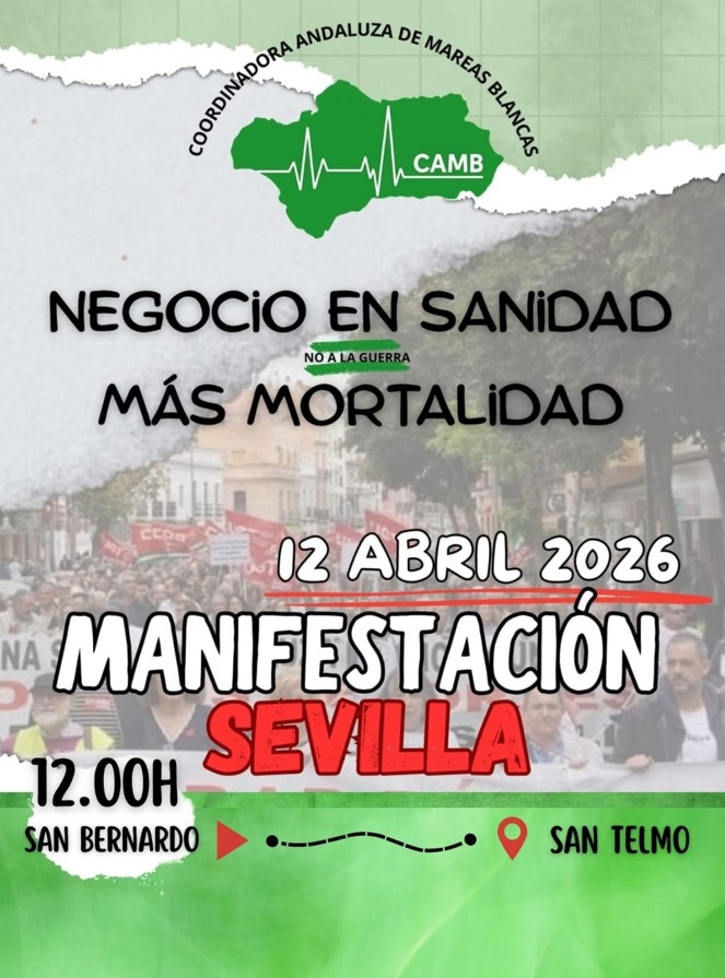 manifestación sanidad 12 abril