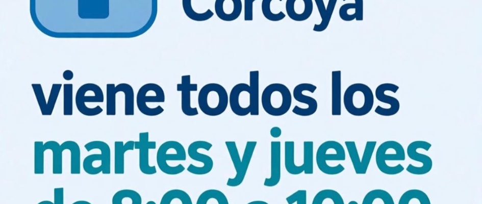 medico corcoya martes y jueves