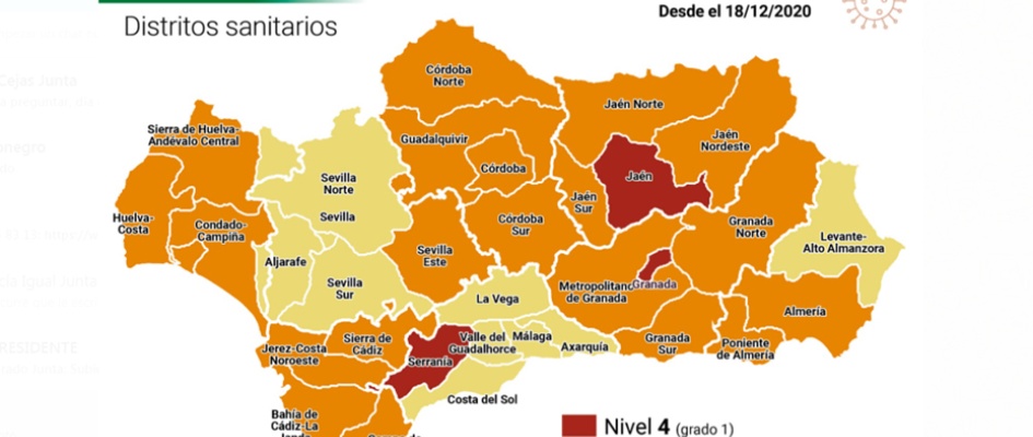 nivel 3 a partir de 18 diciembre