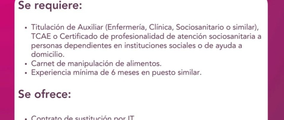 oferta empleo 4 sep