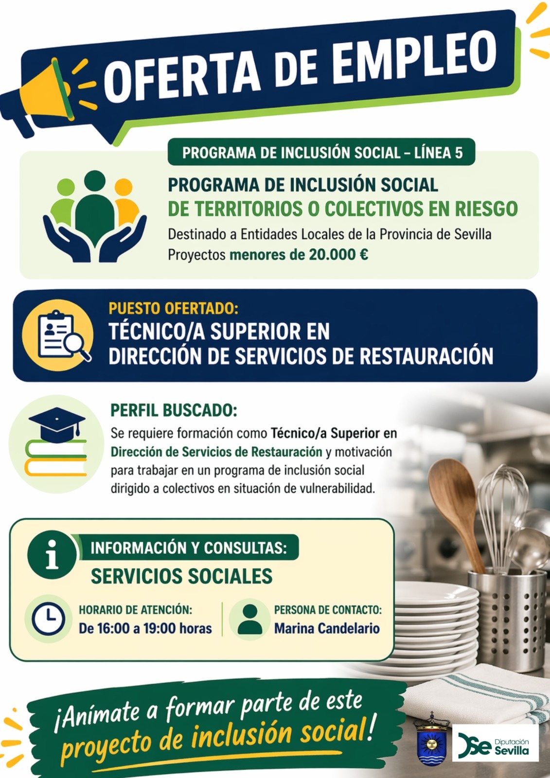 oferta empleo inclusion social