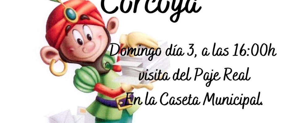 paje real y reyes magos corcoya