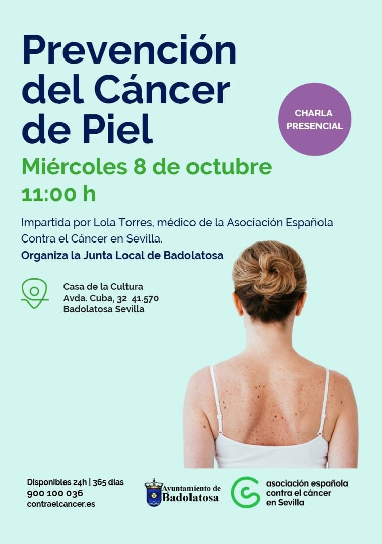 previencion canceer piel 8 octubre badolatosa