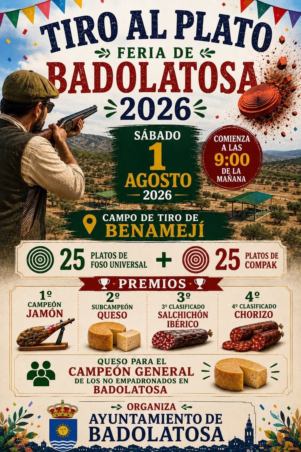 tiro al plato 1 agosto