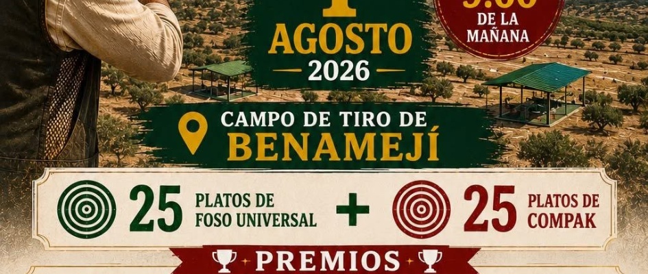 tiro al plato 1 agosto