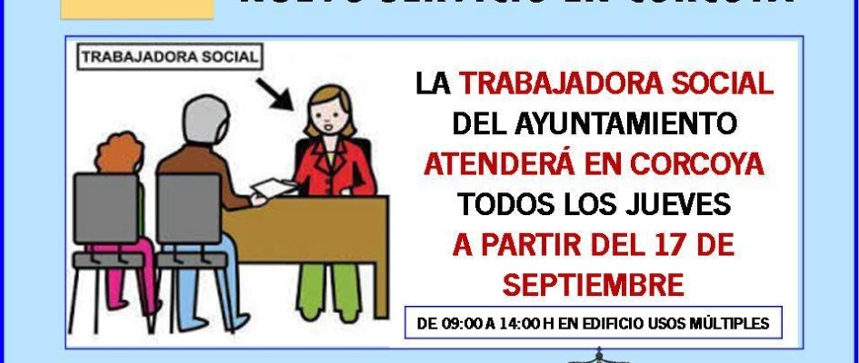trabajadora social en corcoya