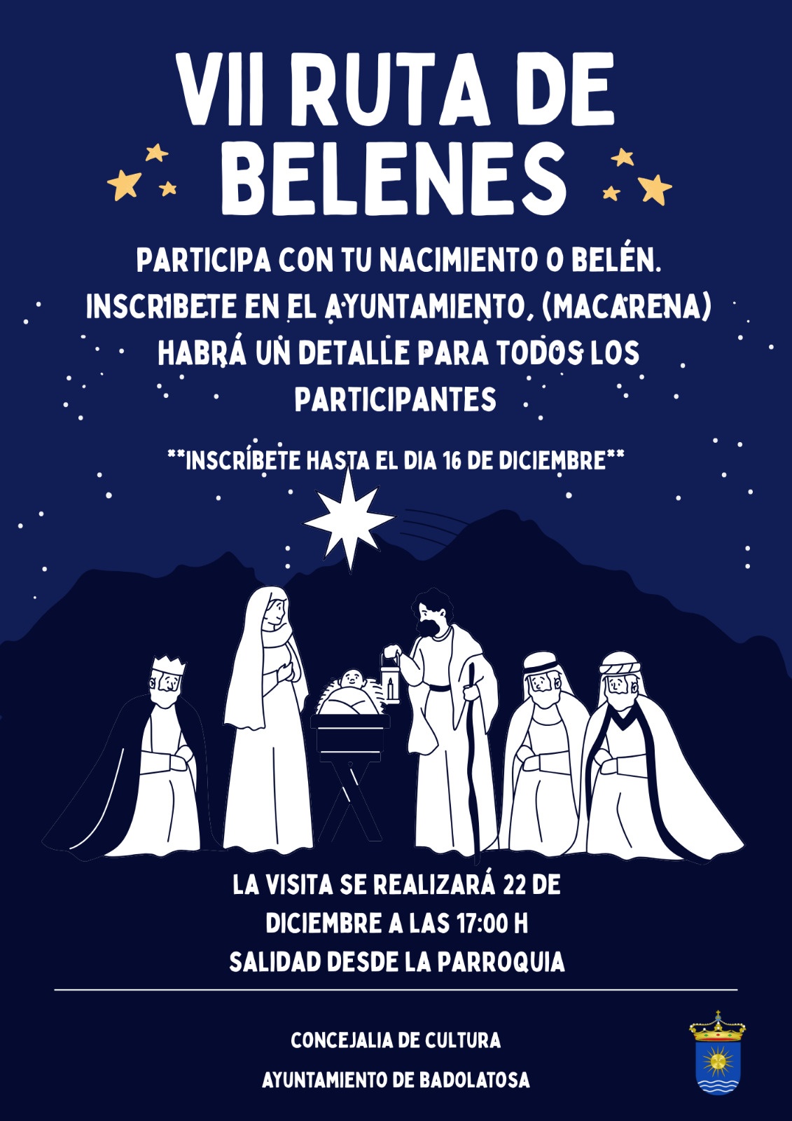vii ruta de belenes hoy badolatosa